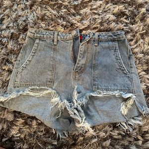 Signature8 denim shorts, size Medium